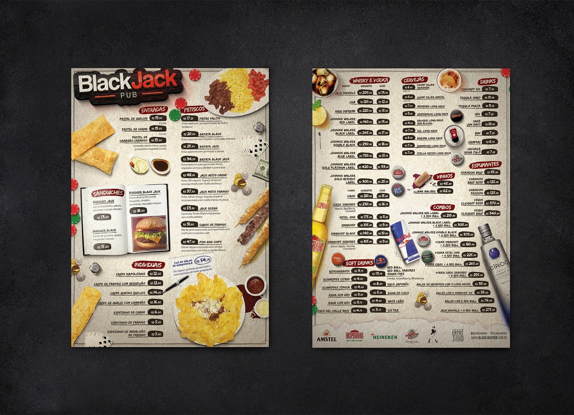 Impressos Black Jack