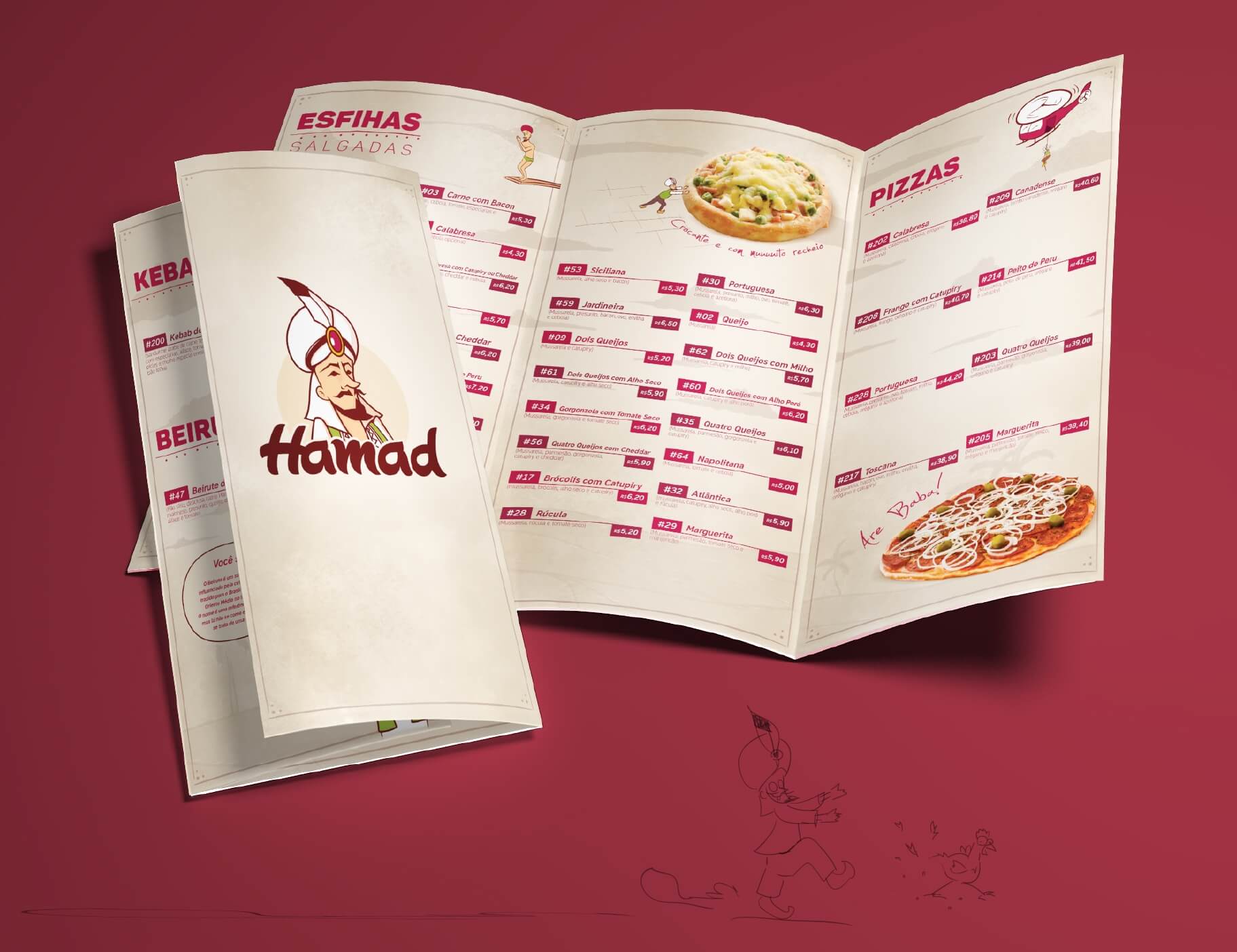 Menu Hamad